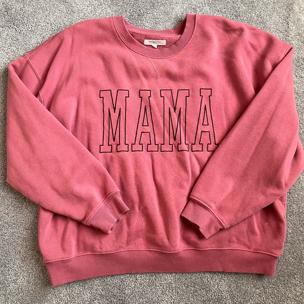 Mama sweatshirt - size large :)